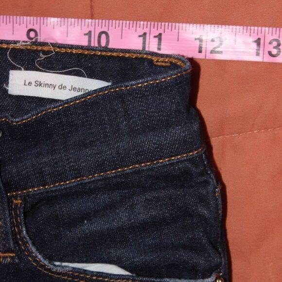 FRAME Le Skinny de Jeanne  pembrige grove Jeans Women's Size 24 - Picture 9 of 12